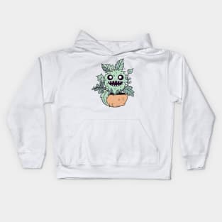 Monster Plant, Cute Kawaii Kids Hoodie